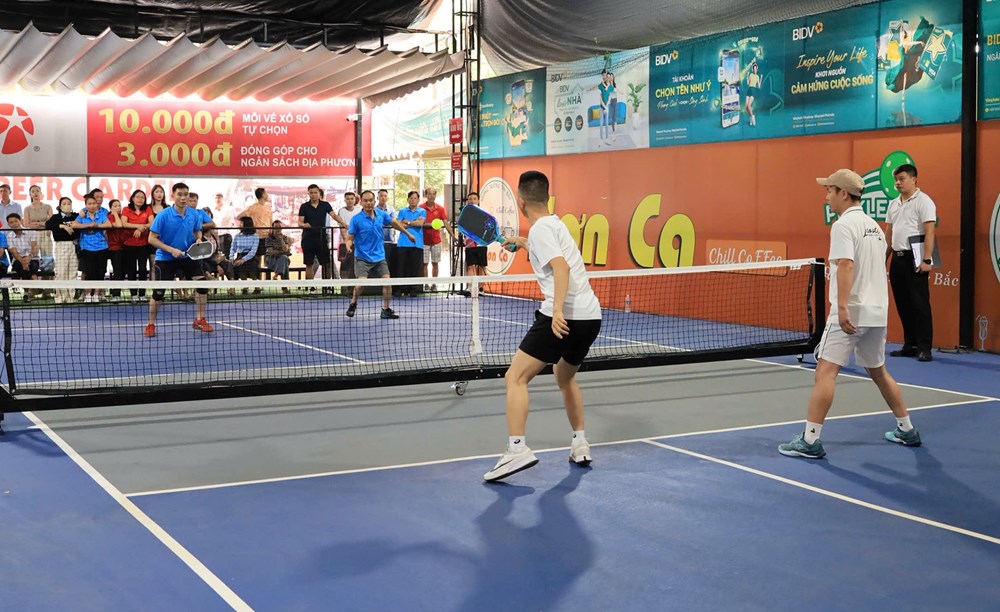 Hơn 320 VĐV tham gia Giải quần vợt, pickleball các CLB tỉnh Sơn La 2026 - ảnh 3