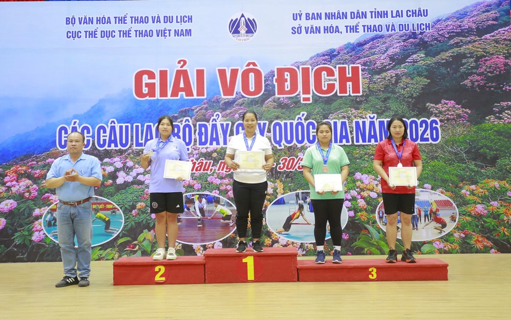 Bế mạc Giải vô địch các CLB đẩy gậy quốc gia 2026 - ảnh 1