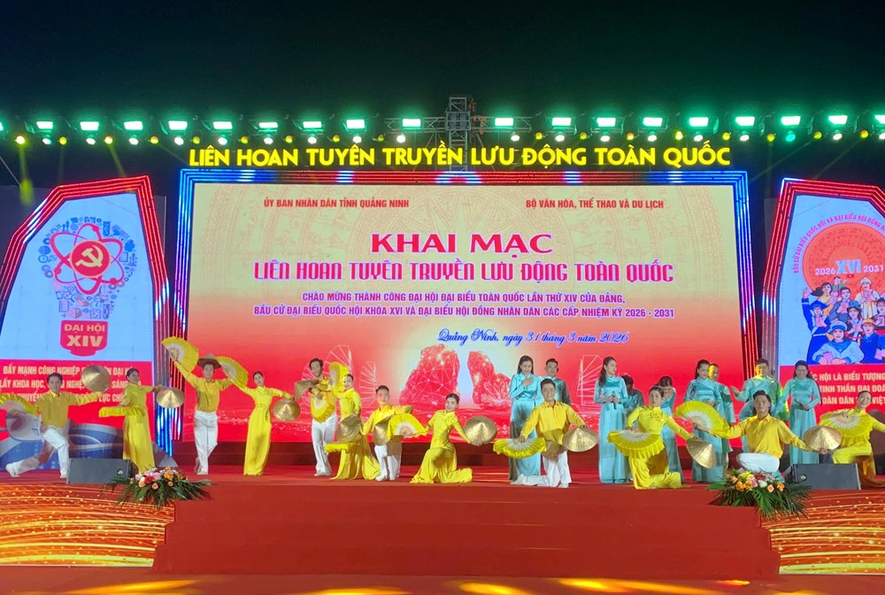 Âm vang Đại hội Đảng và bầu cử lan tỏa từ Liên hoan tuyên truyền - ảnh 2