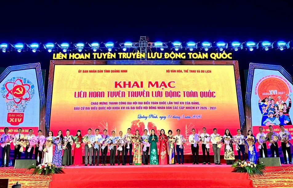 Âm vang Đại hội Đảng và bầu cử lan tỏa từ Liên hoan tuyên truyền - ảnh 3