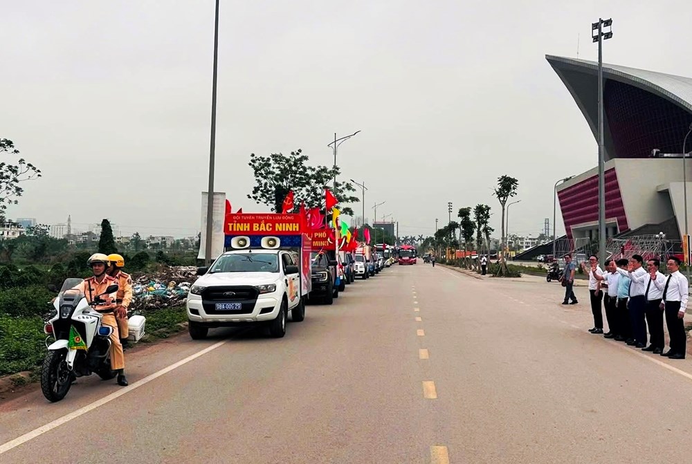 Âm vang Đại hội Đảng và bầu cử lan tỏa từ Liên hoan tuyên truyền - ảnh 5