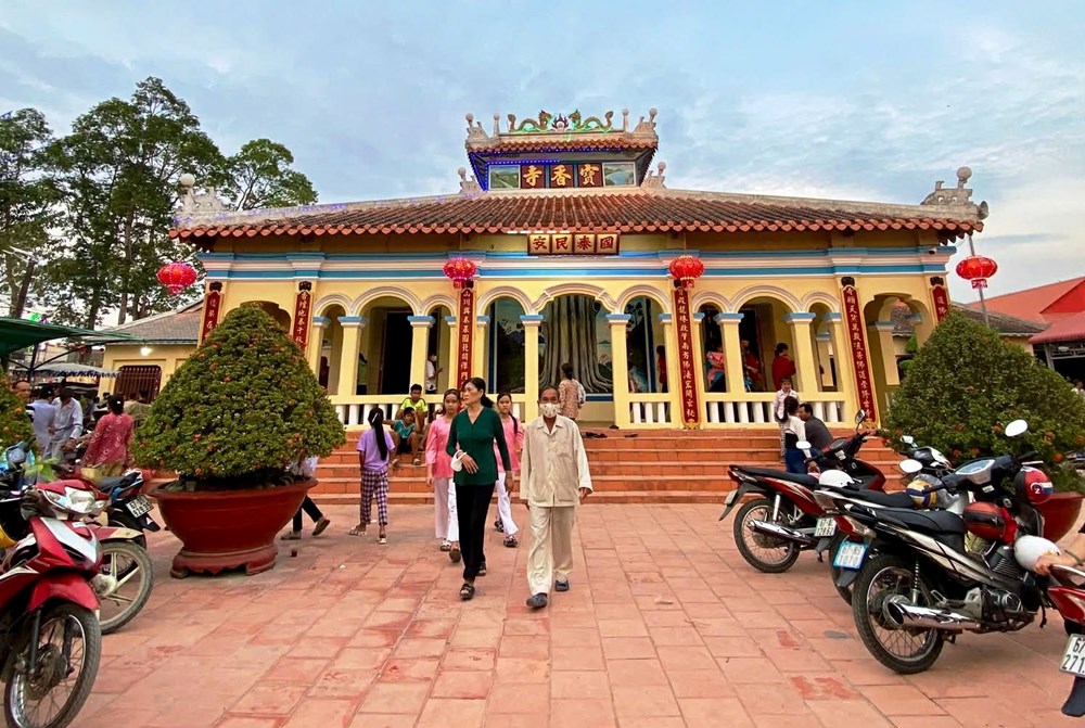 Lễ hội văn hóa truyền thống kỷ niệm 153 năm Quản cơ Trần Văn Thành - ảnh 3