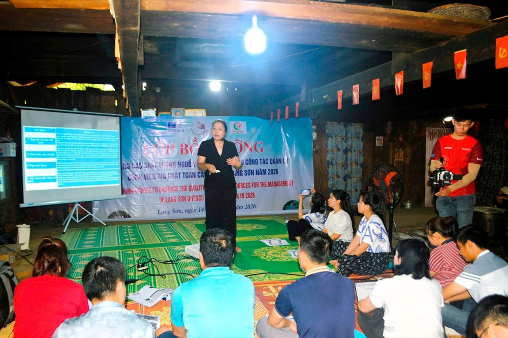 Nâng cao năng lực quản lý Công viên địa chất toàn cầu UNESCO Lạng Sơn - ảnh 2