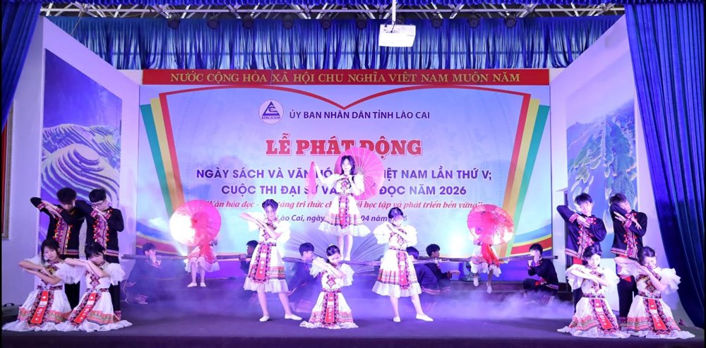 Lào Cai phát động Ngày Sách và Văn hóa đọc Việt Nam năm 2026 - ảnh 1