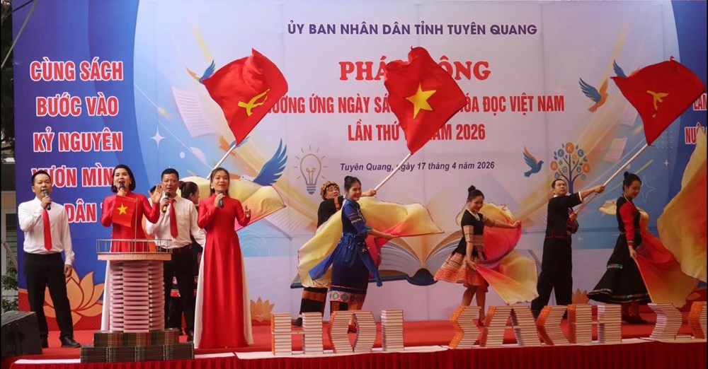 Tuyên Quang khai mạc Ngày Sách và Văn hóa đọc Việt Nam 2026 - ảnh 1