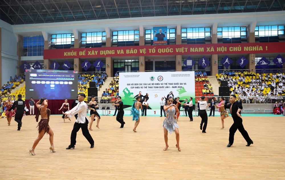 650 cán bộ, HLV, VĐV tham dự Giải Khiêu vũ thể thao quốc gia 2026  - ảnh 4