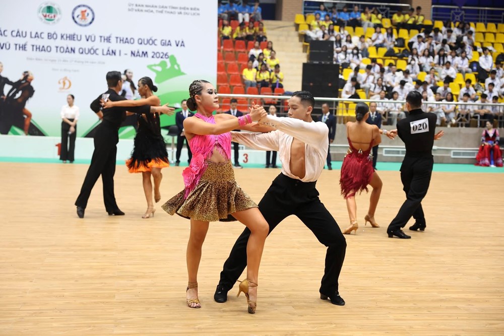 650 cán bộ, HLV, VĐV tham dự Giải Khiêu vũ thể thao quốc gia 2026  - ảnh 3