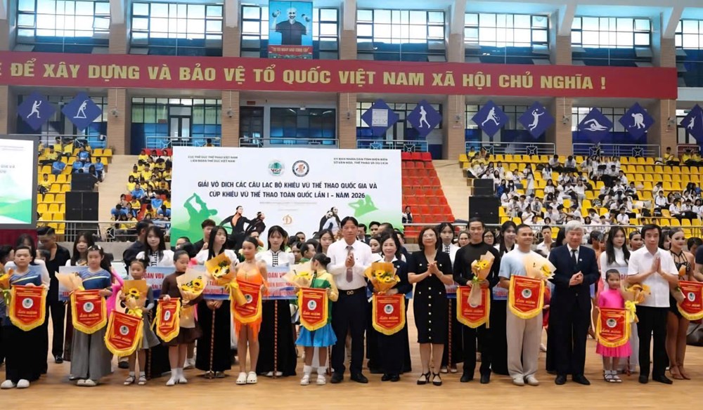 650 cán bộ, HLV, VĐV tham dự Giải Khiêu vũ thể thao quốc gia 2026  - ảnh 2