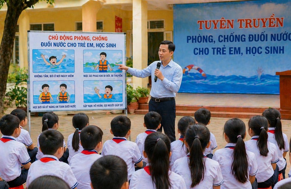 Tuyên Quang chủ động phòng ngừa tai nạn đuối nước cho trẻ em - ảnh 1