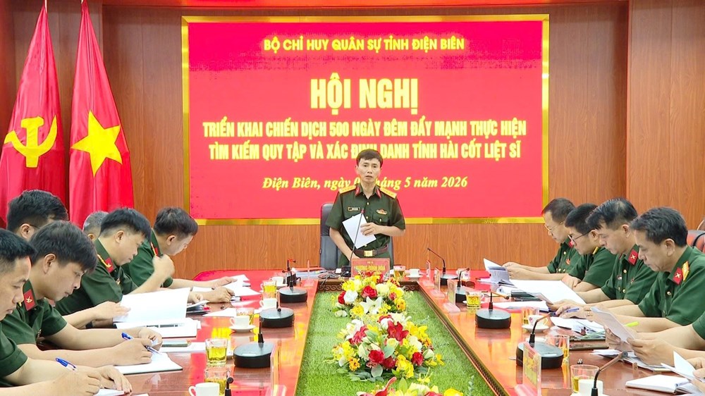 Điện Biên đẩy mạnh tìm kiếm, quy tập và xác định danh tính hài cốt liệt sĩ - ảnh 1