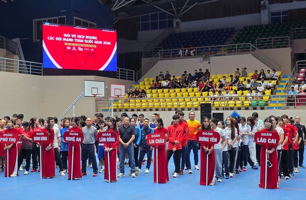  312 VĐV tranh tài tại Giải vô địch Boxing các đội mạnh toàn quốc 2026 - ảnh 1