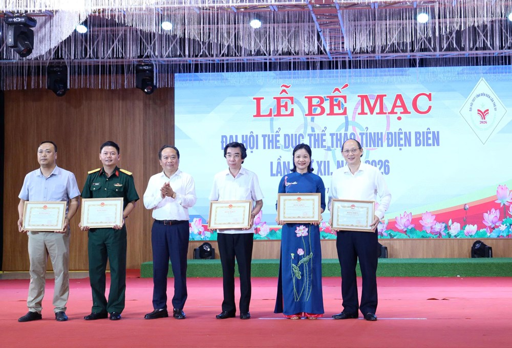 Bế mạc Đại hội TDTT tỉnh Điện Biên lần thứ XII, năm 2026 - ảnh 5