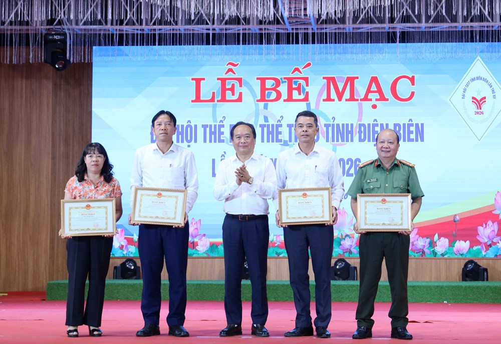 Bế mạc Đại hội TDTT tỉnh Điện Biên lần thứ XII, năm 2026 - ảnh 6