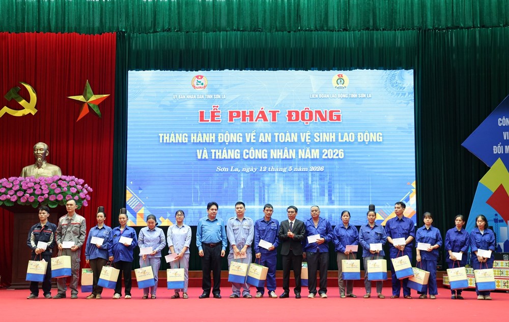 Sơn La phát động Tháng hành động về An toàn vệ sinh lao động - ảnh 4
