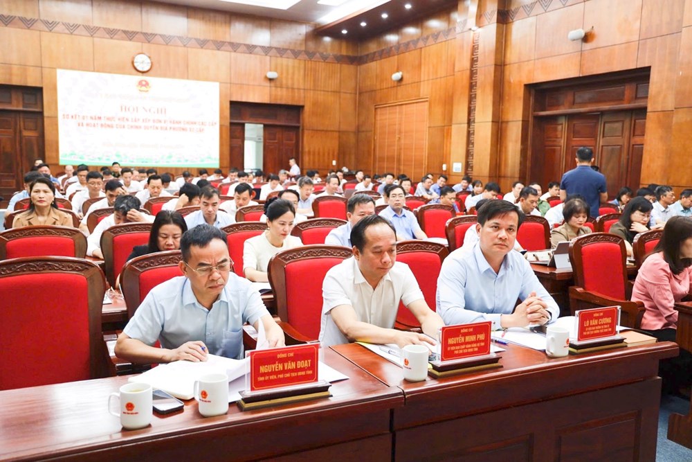 Điện Biên: Bộ máy chính quyền địa phương 2 cấp hoạt động ổn định, hiệu quả - ảnh 1