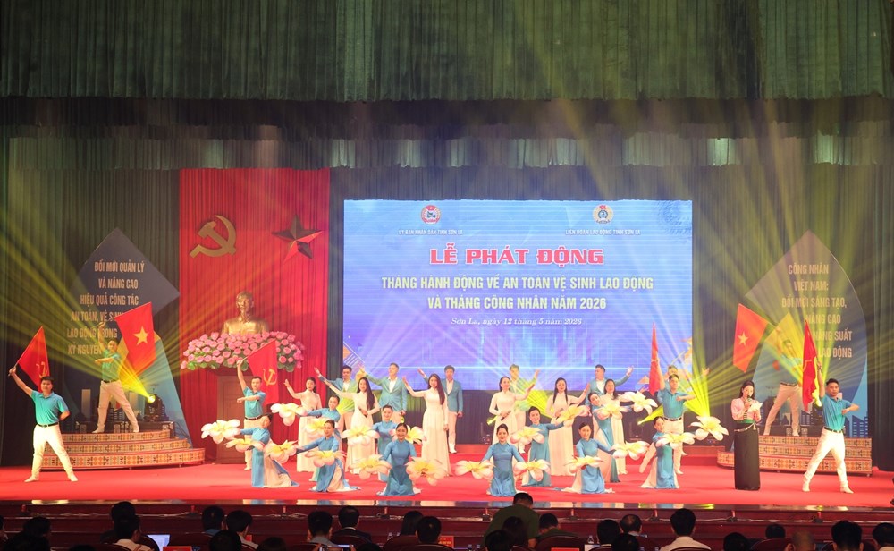 Sơn La phát động Tháng hành động về An toàn vệ sinh lao động - ảnh 1
