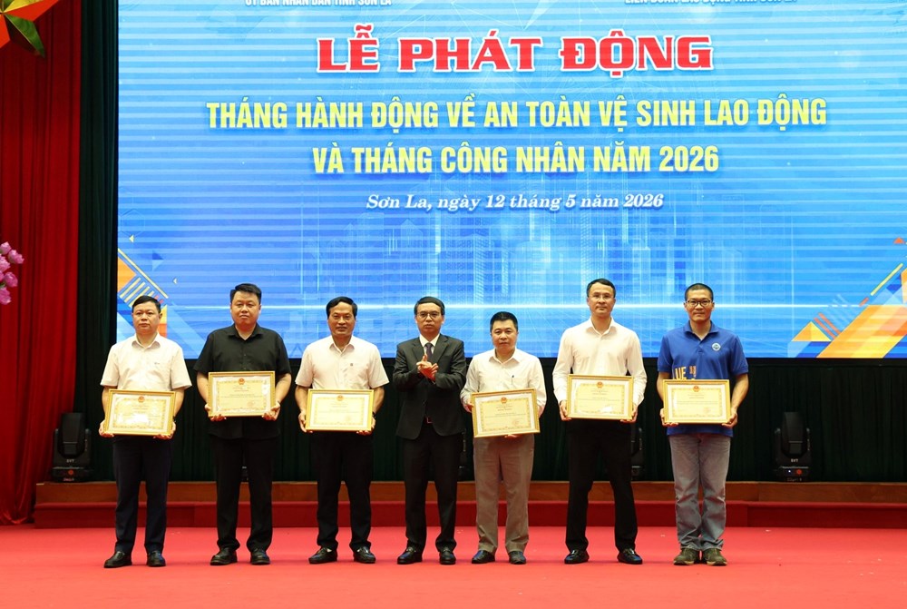 Sơn La phát động Tháng hành động về An toàn vệ sinh lao động - ảnh 3