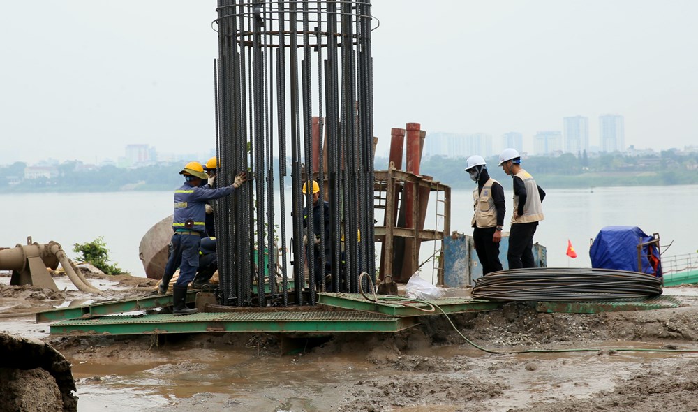 Tiến độ giải phóng mặt bằng dự án xây dựng cầu Trần Hưng Đạo và Tứ Liên đạt khoảng 99% - ảnh 30