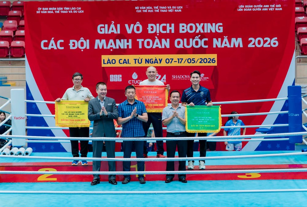Bế mạc Giải vô địch Boxing các đội mạnh toàn quốc 2026 - ảnh 1