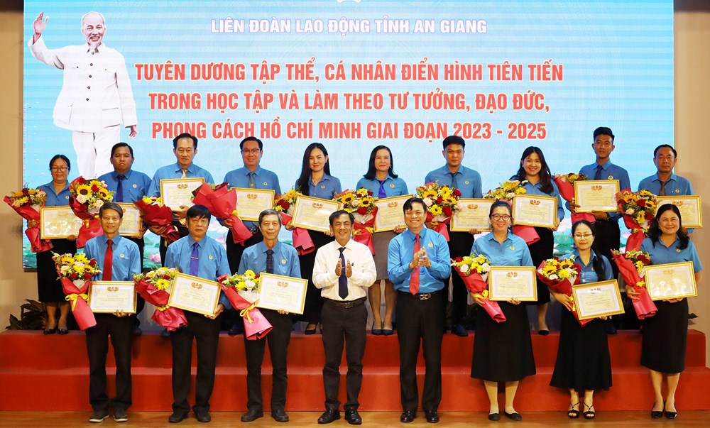 An Giang lan tỏa phong trào học tập và làm theo Bác trong công nhân, lao động - ảnh 2