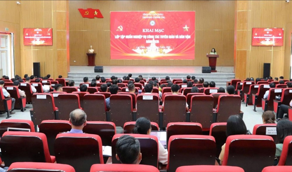 Nâng cao kỹ năng, nghiệp vụ cho cán bộ làm công tác tuyên giáo, dân vận - ảnh 1