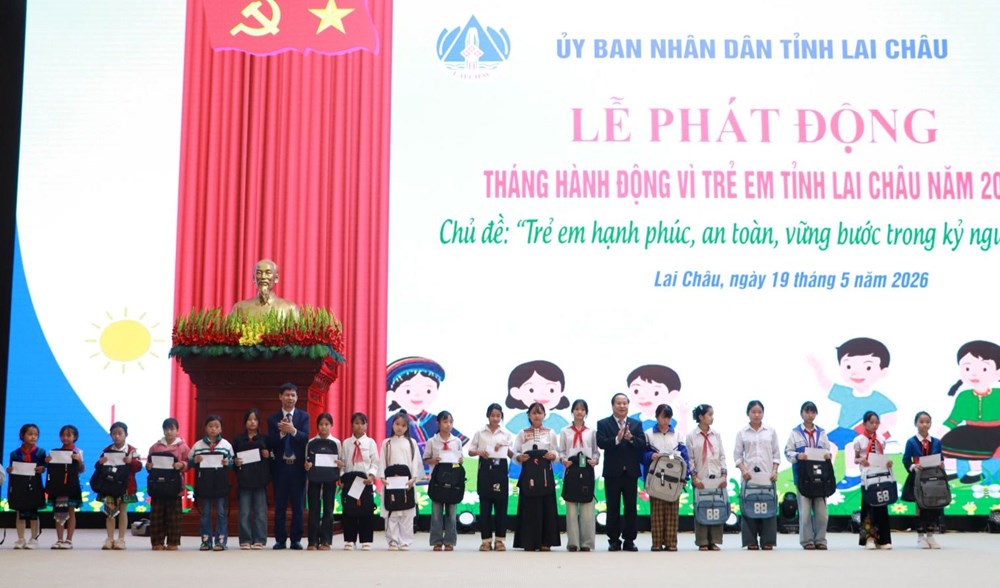 Lai Châu phát động Tháng hành động vì trẻ em năm 2026 - ảnh 2