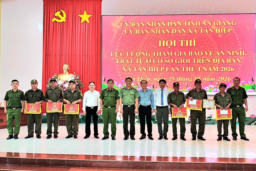  Gần 100 thí sinh xã Tân Hiệp tham gia Hội thi lực lượng bảo vệ ANTT cơ sở - ảnh 1