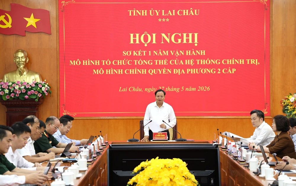 Lai Châu: Bộ máy chính quyền địa phương 2 cấp vận hành thông suốt, hiệu quả - ảnh 1