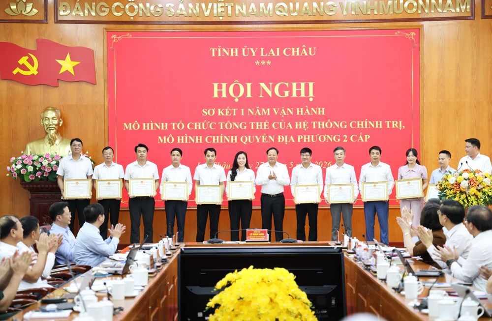 Lai Châu: Bộ máy chính quyền địa phương 2 cấp vận hành thông suốt, hiệu quả - ảnh 3