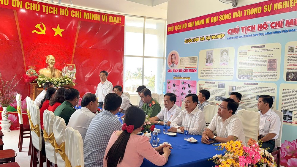 Không gian văn hóa Hồ Chí Minh đặc biệt ở An Giang - ảnh 1