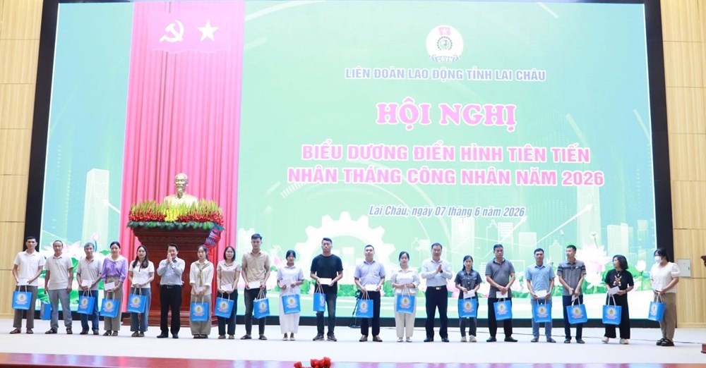 Lai Châu biểu dương điển hình tiên tiến nhân Tháng Công nhân 2026 - ảnh 2