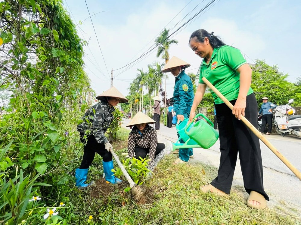 Phụ nữ Tuyên Quang chung tay xử lí rác thải và chống rác thải nhựa - ảnh 2