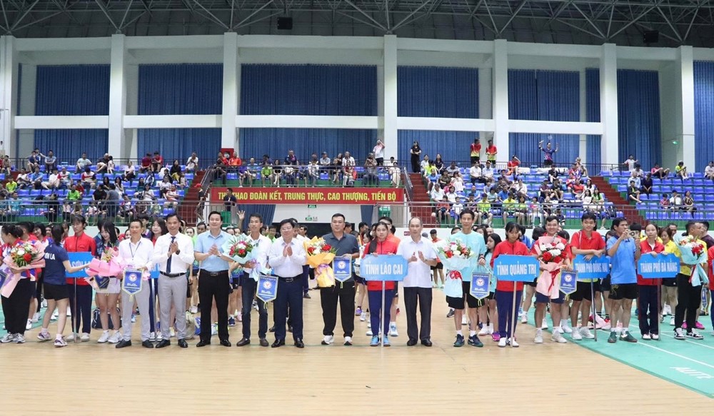 Hơn 340 VĐV tham gia Giải cầu lông, bóng bàn gia đình quốc gia 2026 - ảnh 1