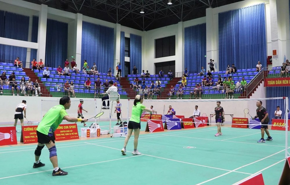 Hơn 340 VĐV tham gia Giải cầu lông, bóng bàn gia đình quốc gia 2026 - ảnh 2