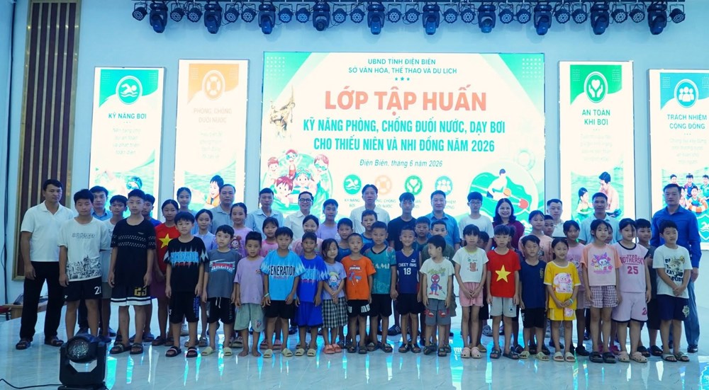 Điện Biên: Tăng cường kĩ năng phòng, chống đuối nước cho thiếu niên, nhi đồng - ảnh 1