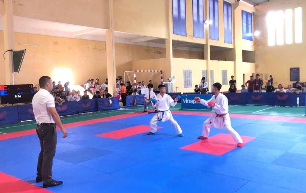 Bế mạc Giải vô địch Karate tỉnh Lào Cai 2026 - ảnh 1