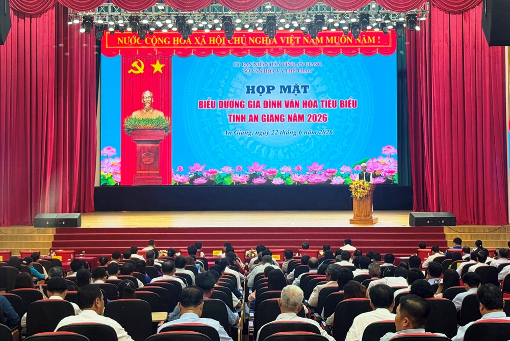 An Giang biểu dương 85 gia đình văn hóa tiêu biểu năm 2026   - ảnh 1