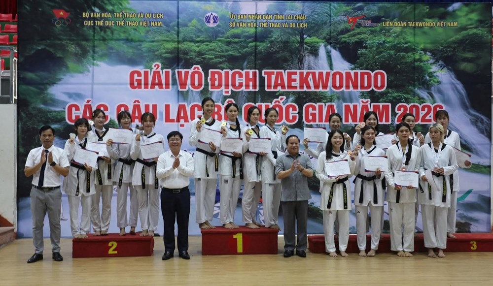 Bế mạc Giải Vô địch Taekwondo các CLB quốc gia 2026 - ảnh 3