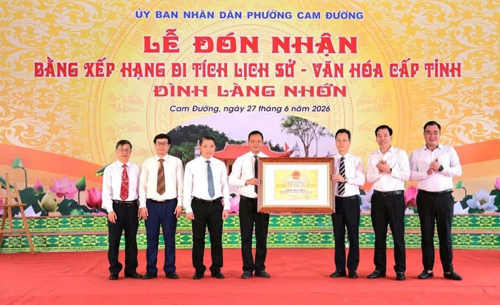 Công bố đình Làng Nhớn là di tích lịch sử - văn hóa của tỉnh Lào Cai - ảnh 2