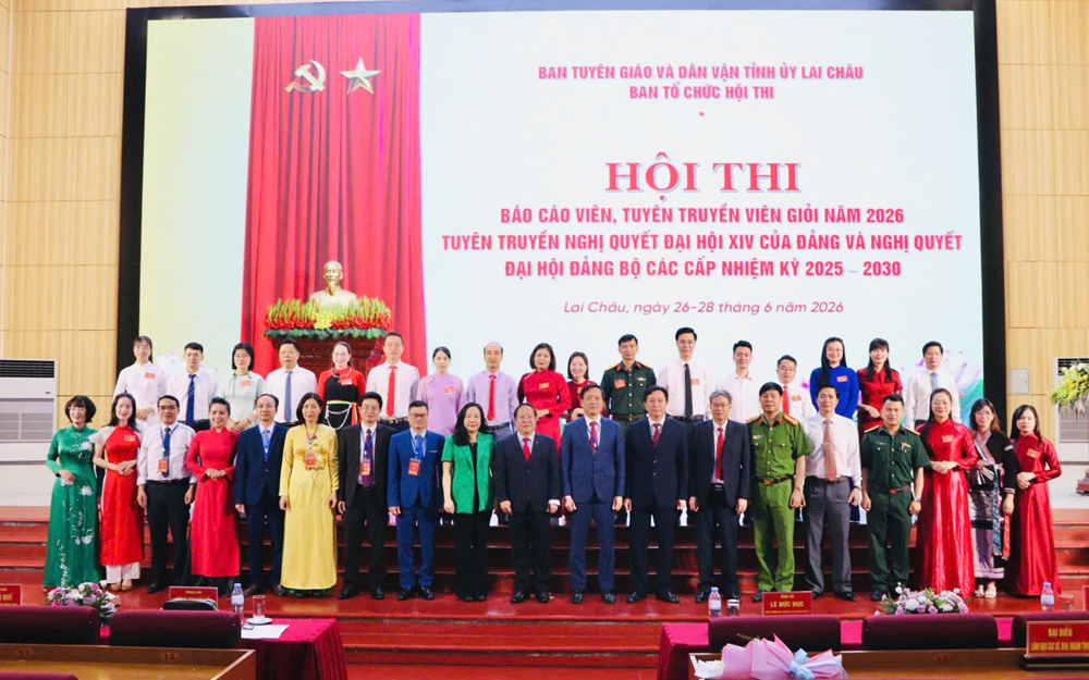 Sôi nổi Hội thi Báo cáo viên, tuyên truyền viên giỏi tỉnh Lai Châu 2026 - ảnh 2