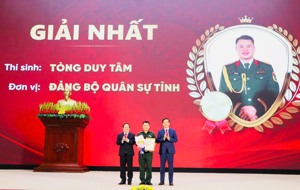 Sôi nổi Hội thi Báo cáo viên, tuyên truyền viên giỏi tỉnh Lai Châu 2026 - ảnh 3