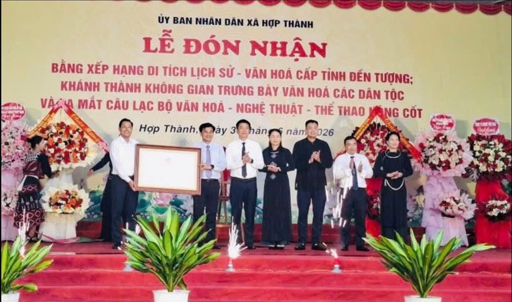 Công bố đền Tượng là di tích lịch sử - văn hóa của tỉnh Lào Cai - ảnh 1