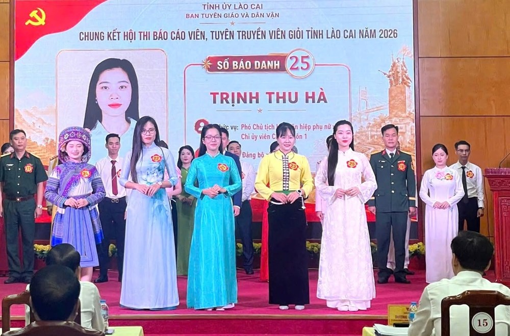 Sôi nổi Hội thi Báo cáo viên, tuyên truyền viên giỏi tỉnh Lào Cai 2026 - ảnh 2
