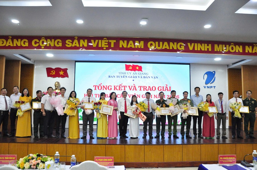 Bế mạc Hội thi Báo cáo viên giỏi tỉnh An Giang năm 2026 - ảnh 1