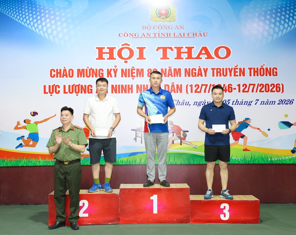 Bế mạc Hội thao kỷ niệm 80 năm ngày truyền thống lực lượng An ninh nhân dân - ảnh 3