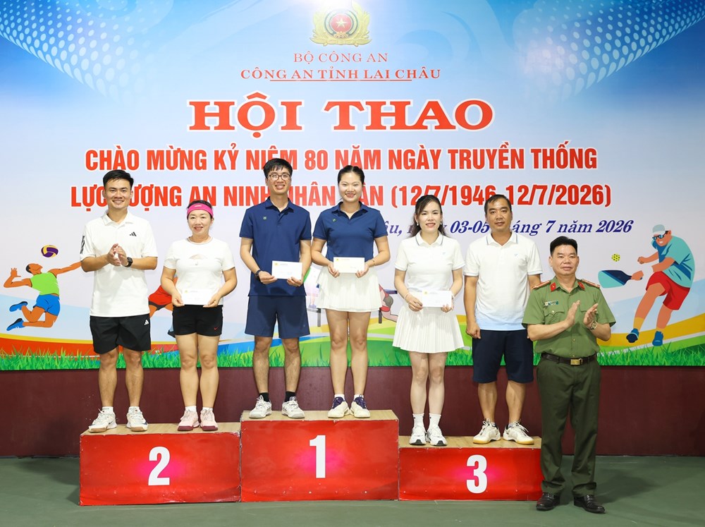 Bế mạc Hội thao kỷ niệm 80 năm ngày truyền thống lực lượng An ninh nhân dân - ảnh 2