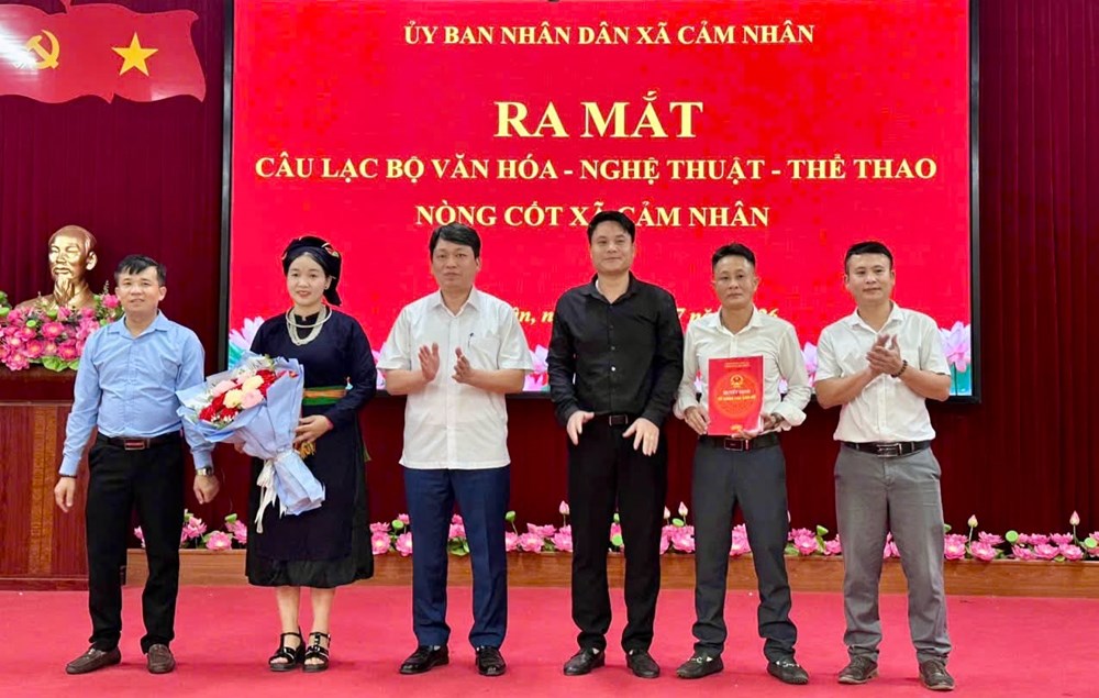 Khơi dậy phong trào văn hóa, văn nghệ quần chúng các dân tộc ở Cảm Nhân - ảnh 2