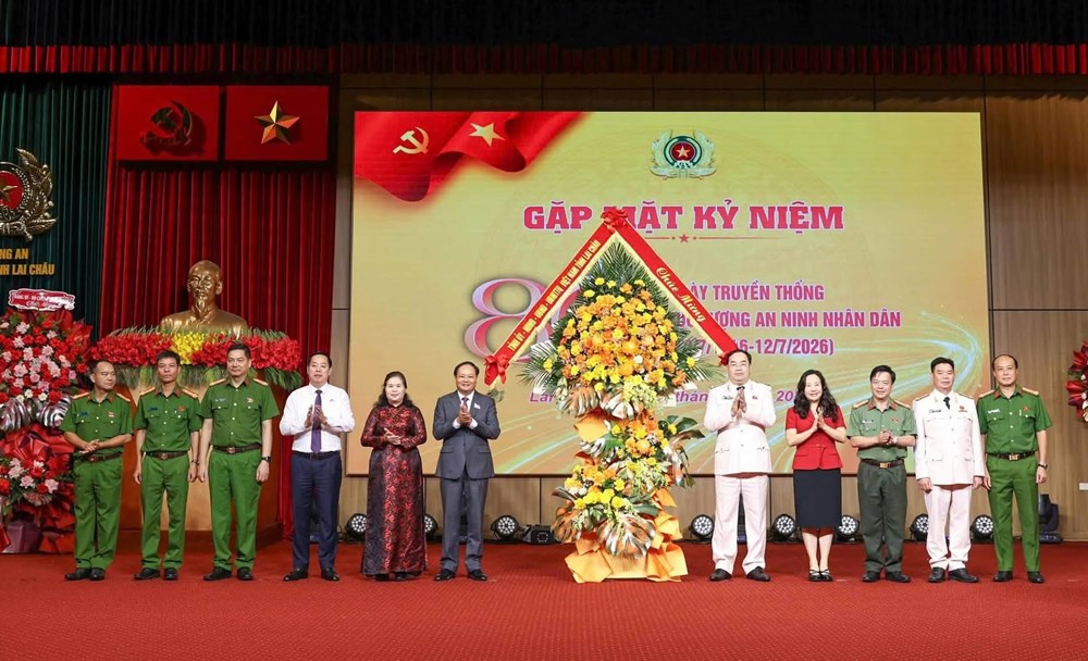Công an Lai Châu kỷ niệm 80 năm Ngày truyền thống An ninh nhân dân - ảnh 1