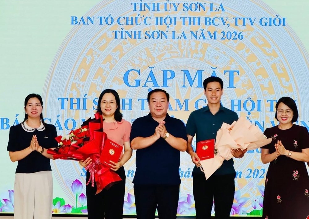 Sơn La có 2 thí sinh dự Hội thi Báo cáo viên, tuyên truyền viên giỏi khu vực I năm 2026 - ảnh 1