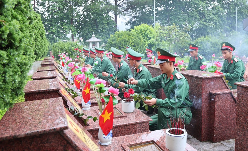 Khánh thành Dự án sửa chữa, cải tạo, nâng cấp Nghĩa trang Liệt sĩ tỉnh Lai Châu - ảnh 5